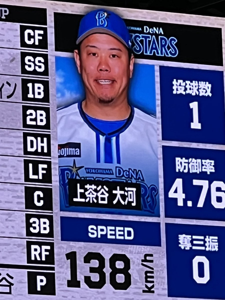 あのぉ…もーちょっとええ画像
ありませんでした？
#上茶谷大河
#baystars