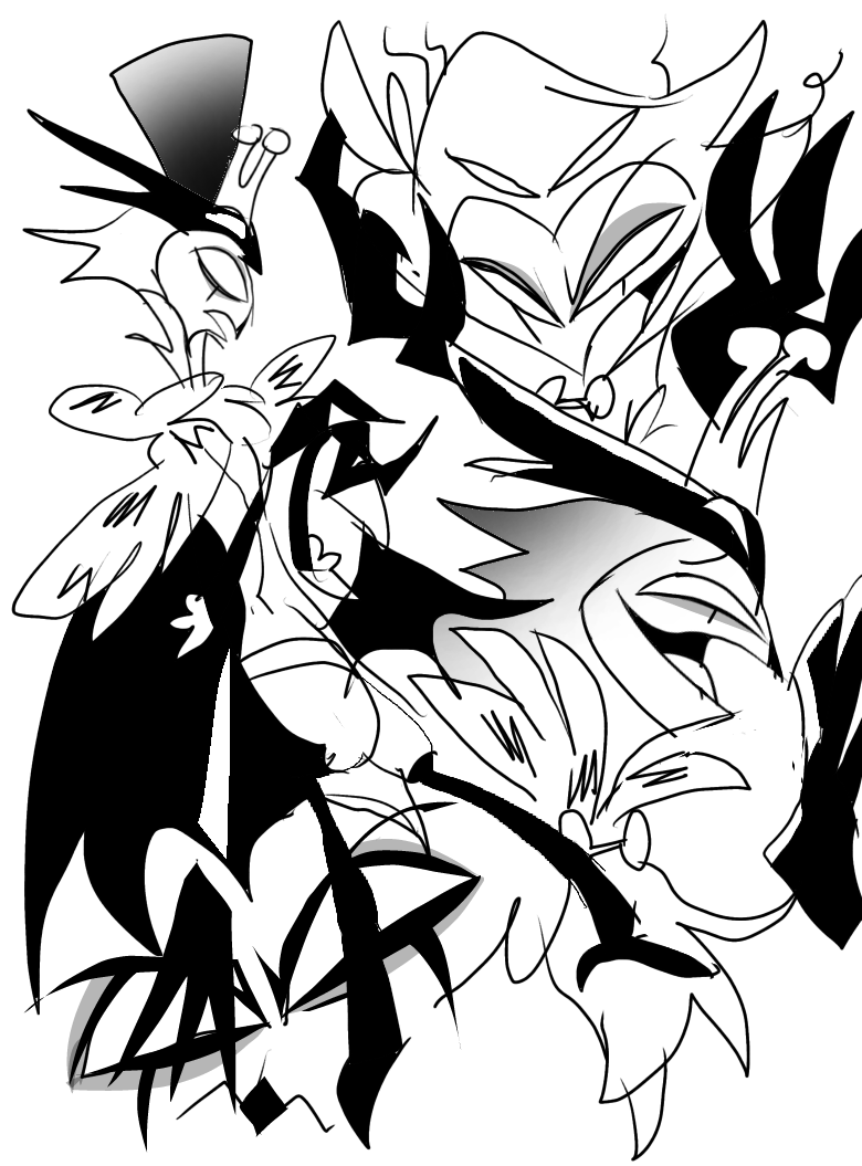 kuriakasa's tweet photo. ヘルヴァボス！ https://t.co/zjuFsvipZd