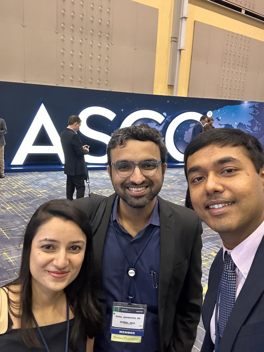 Kunal Jobanputra MD, DM (@knjobanputra) on Twitter photo Reunited with med school batchmates after 9 years at #ASCO24. It's amazing how our journeys diverged yet brought us back together! <a href="/ADesaiMD/">Aakash Desai, MD, MPH, FASCO</a> <a href="/ShimoliBarot/">Shimoli V Barot, MD</a> Reunited with med school batchmates after 9 years at #ASCO24. It's amazing how our journeys diverged yet brought us back together! <a href="/ADesaiMD/">Aakash Desai, MD, MPH, FASCO</a> <a href="/ShimoliBarot/">Shimoli V Barot, MD</a>