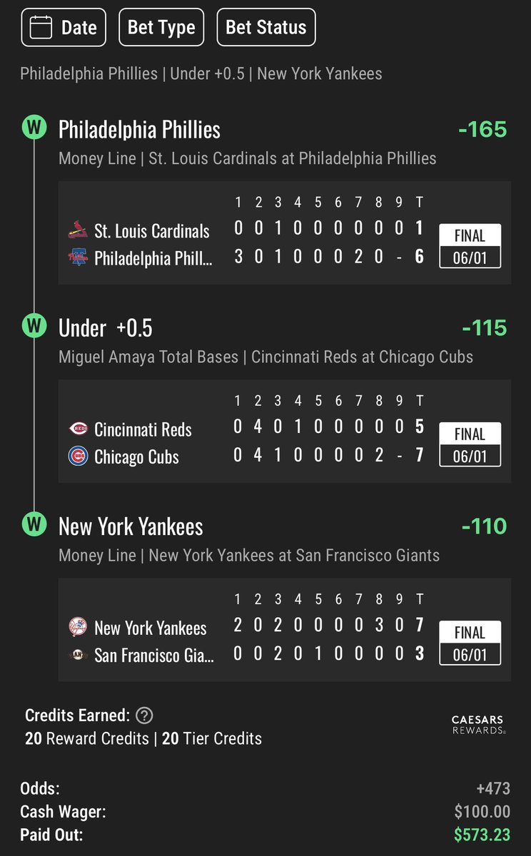 mriduaking's tweet photo. Late night Wins #caesarssportsbook 💚 https://t.co/ZTObGe5zzE