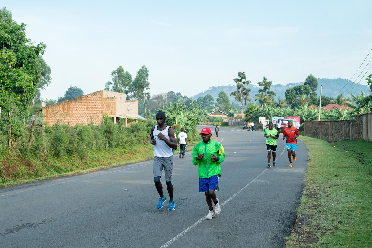 JATibita's tweet photo. The day before the @v_rungamarathon with @AlexHashaka, #Baguma, #ManFromMbale. An amazing morning run... https://t.co/GTo6N6LWiE