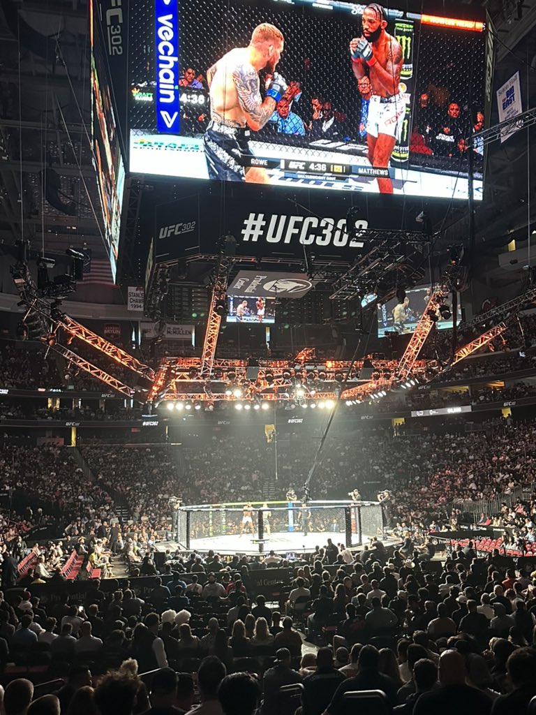 What an epic night #ufc302