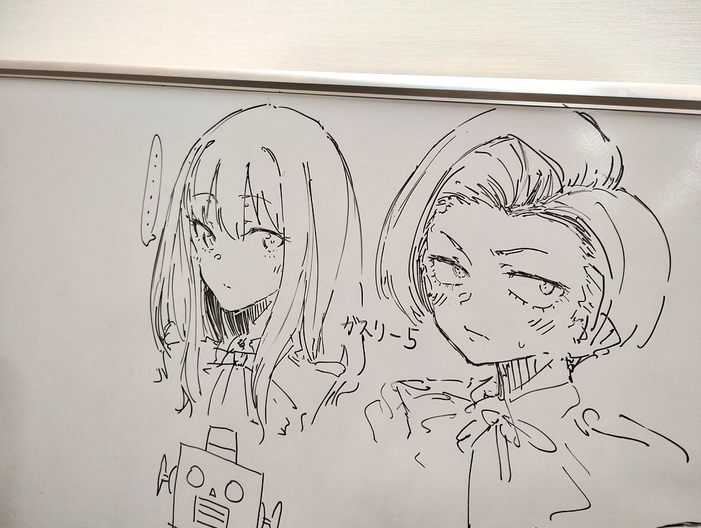 たきなちゃんも描きました 