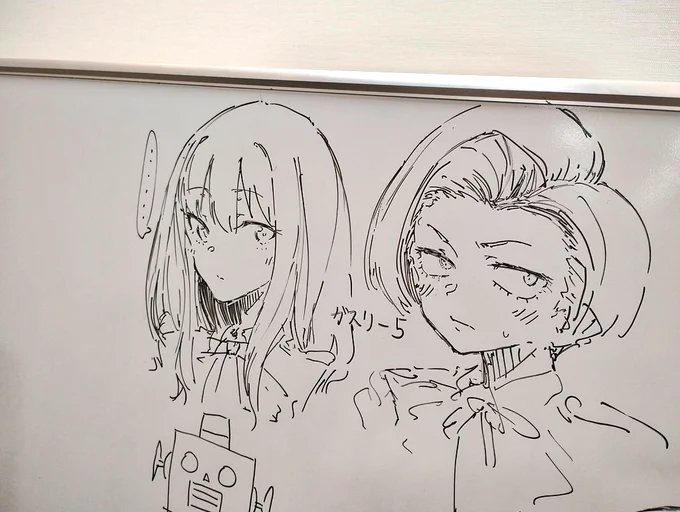 たきなちゃんも描きました 