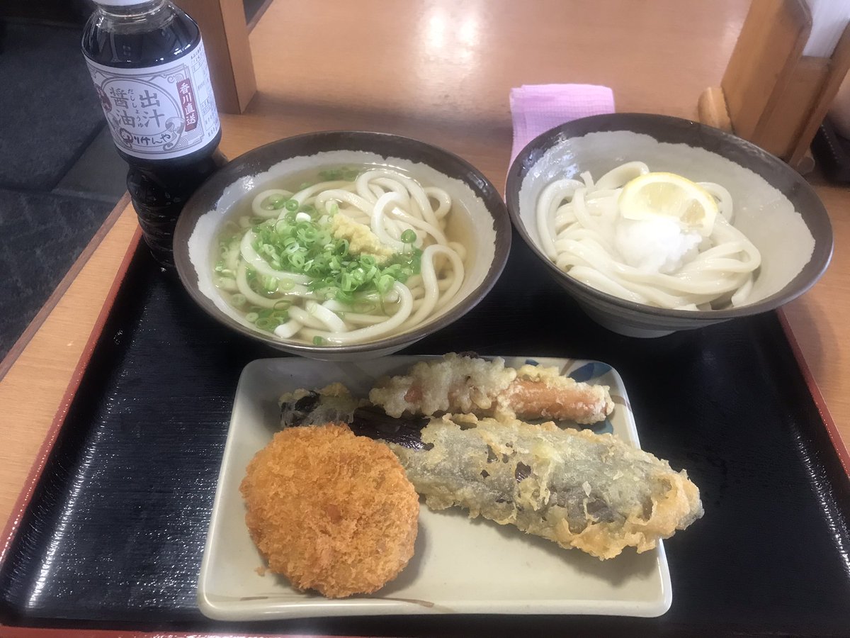 tamatune2011's tweet photo. 念願の日本うどんを食べれた🥲 https://t.co/kCUn4OLtAn