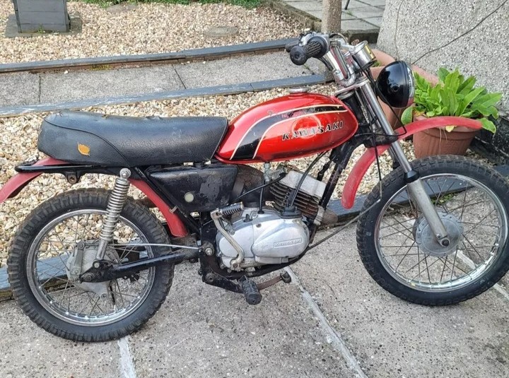 BarnFindsUK's tweet photo. Ad: Kawasaki MC1/KM90 project
On eBay here -->> https://t.co/fyzRWFMpRc
#KawasakiProject #MotorcycleRestoration #ClassicMotorcycle #BikeProject #MotorcycleBuild #KawasakiRestoration https://t.co/yZZdUZanUk