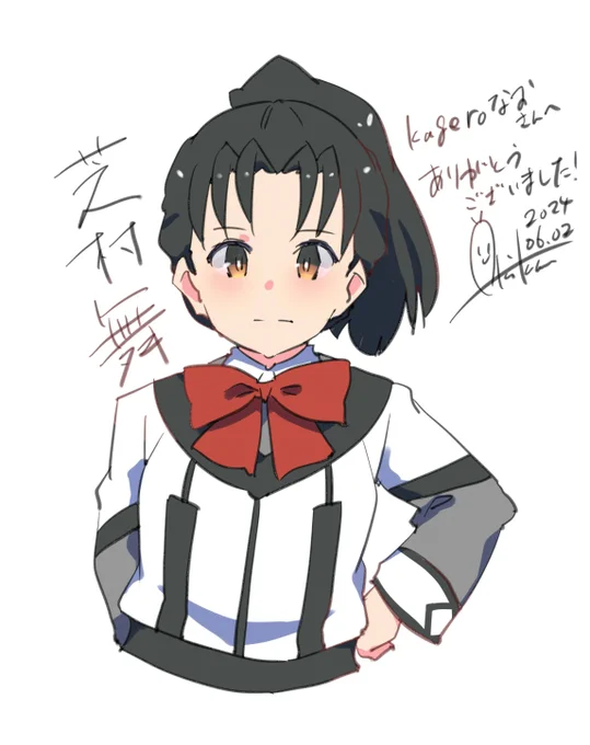 【あき缶がイラスト描くってよ!企画】リクエストありがとうございました!#芝村舞 