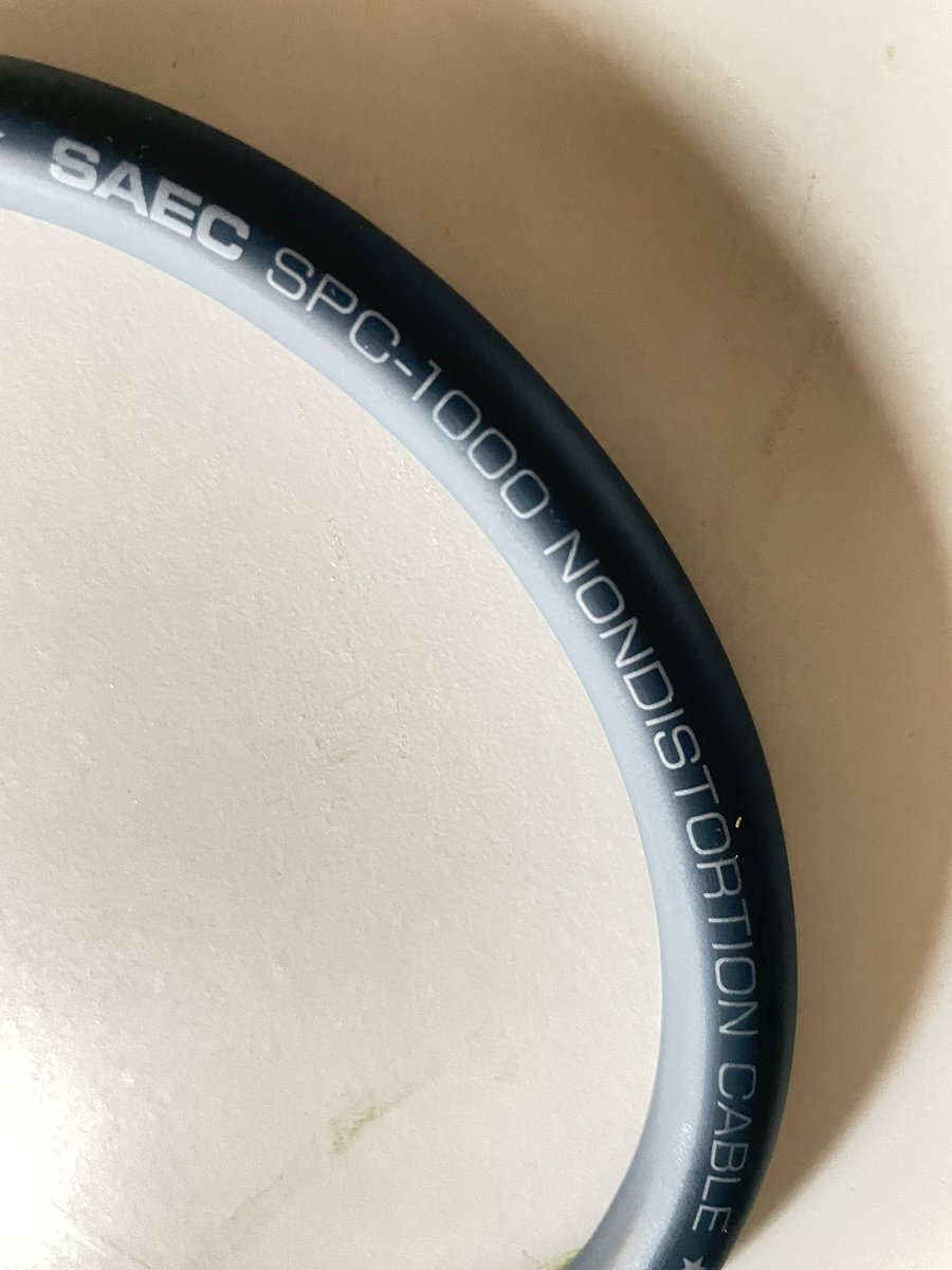 nekonekoyatopol's tweet image. スーパーアニール5N級OFC SPケーブル
SAEC SPC-1000   8m

#オーディオ
#スピーカーケーブル