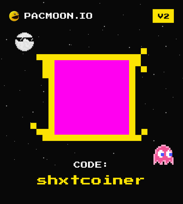 shxtcoiner's tweet photo. @pacmoon_ invitation code:
shxtcoiner https://t.co/Xl6sw4XDDN