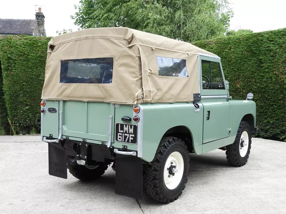 LandyStore's tweet image. Ad:  1968 LAND ROVER SERIES 2A 88 SOFT TOP PICK UP - FULLY RESTORED
On eBay here --&amp;gt;&amp;gt; ow.ly/4oug50S5Te7

 #LandRoverSeries2A #ClassicCarRestoration #OffroadLife #CarEnthusiast #LandRoverLove #CarRestoration #Vintage4x4 #ClassicCarForSale #ClassicCarLovers