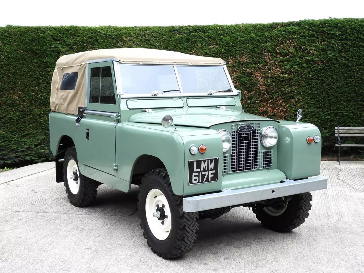 LandyStore's tweet image. Ad:  1968 LAND ROVER SERIES 2A 88 SOFT TOP PICK UP - FULLY RESTORED
On eBay here --&amp;gt;&amp;gt; ow.ly/4oug50S5Te7

 #LandRoverSeries2A #ClassicCarRestoration #OffroadLife #CarEnthusiast #LandRoverLove #CarRestoration #Vintage4x4 #ClassicCarForSale #ClassicCarLovers