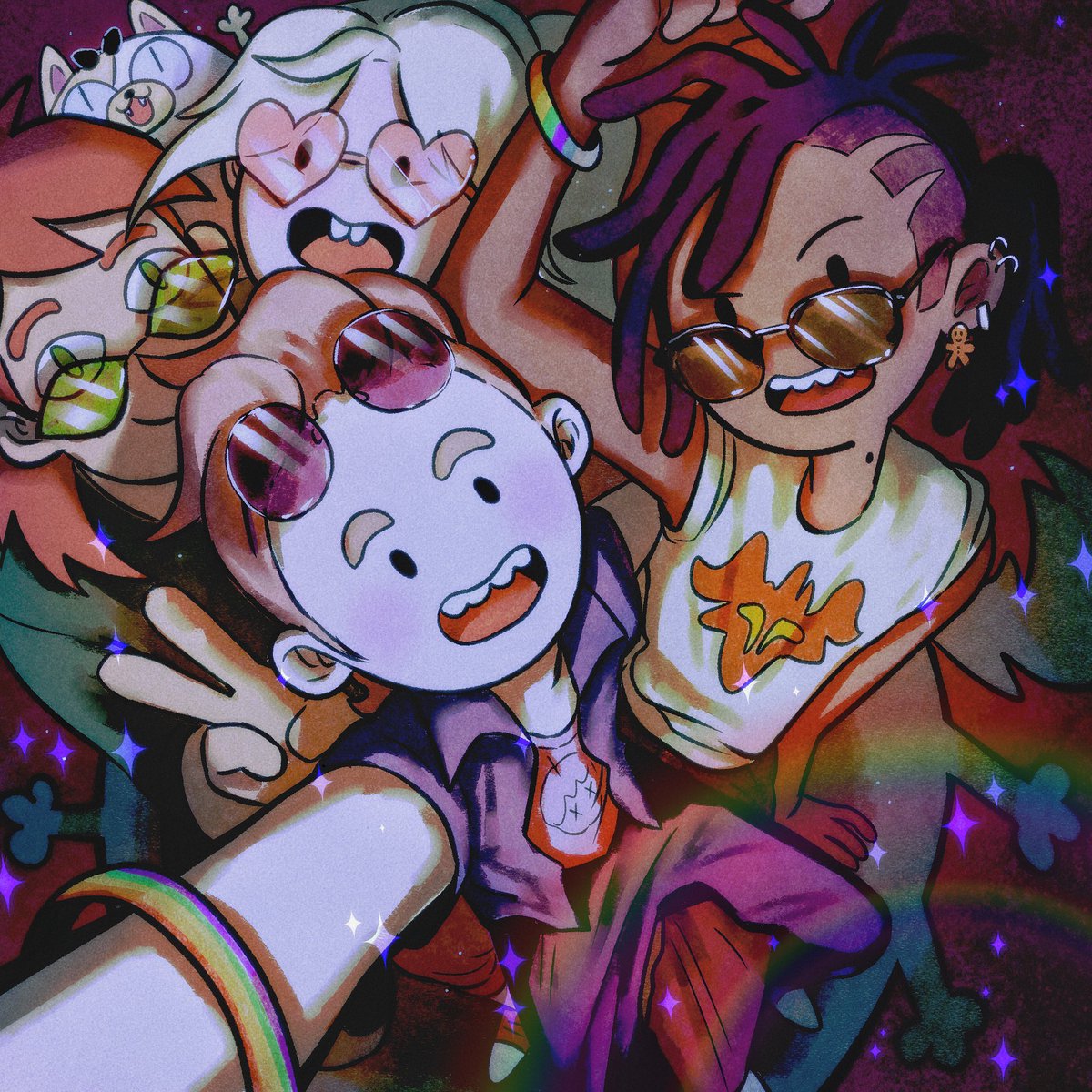 Rena_Xu_artist's tweet photo. 🔴🟠🟡HAPPY PRIDE MONTH🏳️‍🌈🏳️‍⚧️🟢🔵🟣 https://t.co/r8xGpKqzgT