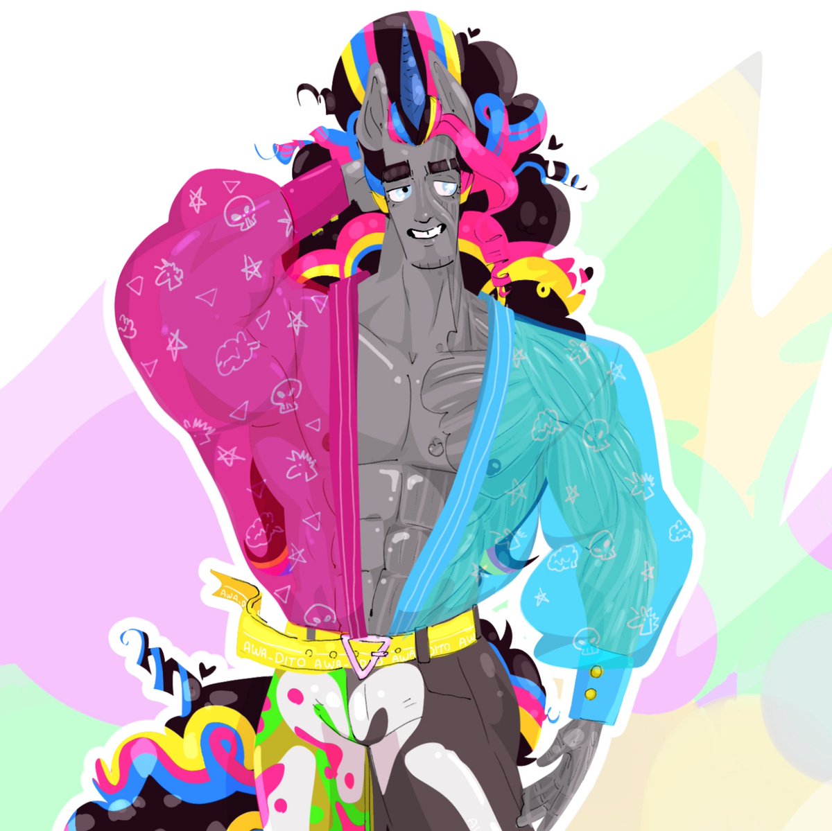 awa_dito's tweet photo. Empezando junio con Neighthan Rot
🧟♂️🦄🌈
#Monsterhigh #MonsterhighG3 #NeighthanRot #Fanart https://t.co/LLOps0Ve52