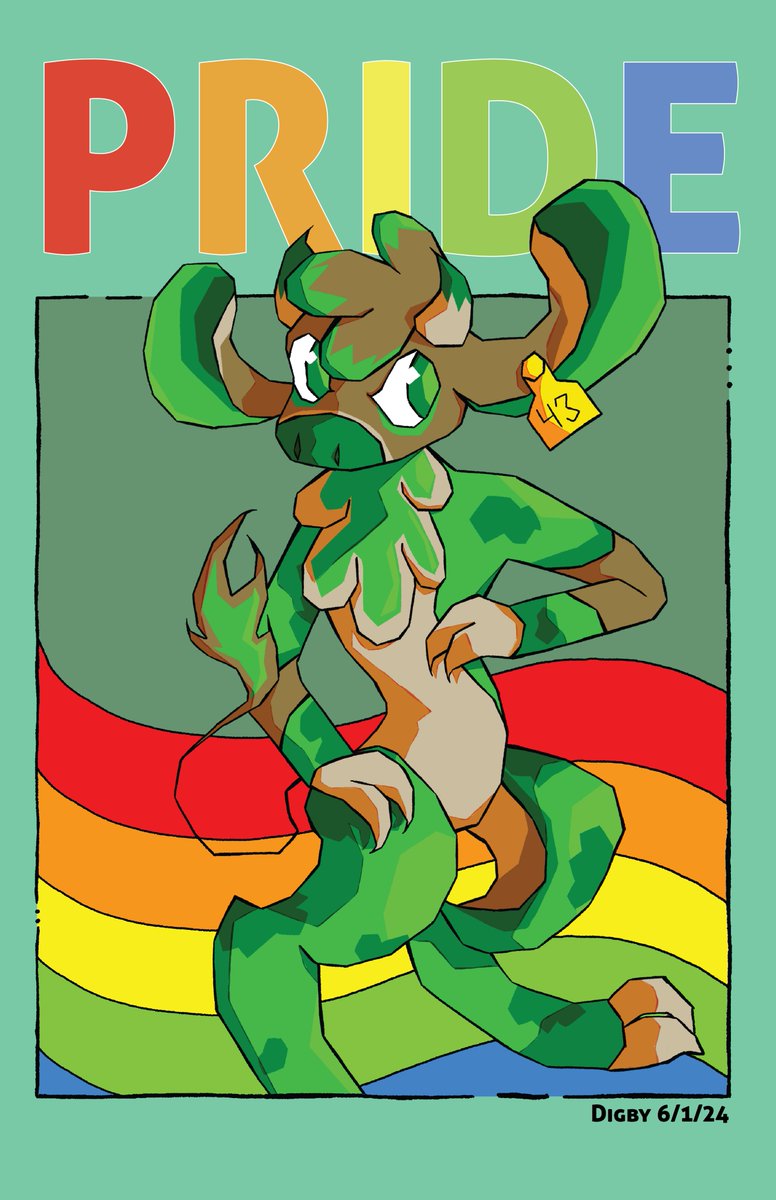 Happy Pride Month!!!
.
.
#furry #furryart #pridemonth #digitalart #pridemonth2024 #bovine