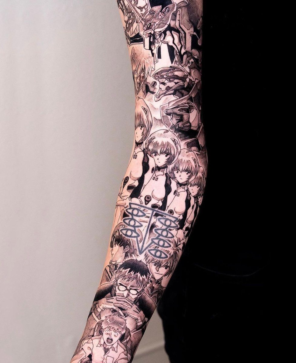 Evangelion by oozy_tattoo