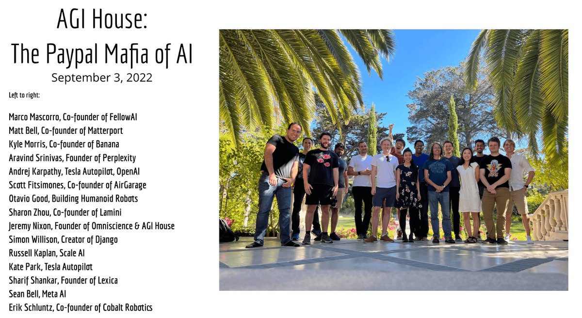 AGI House SF tweet media