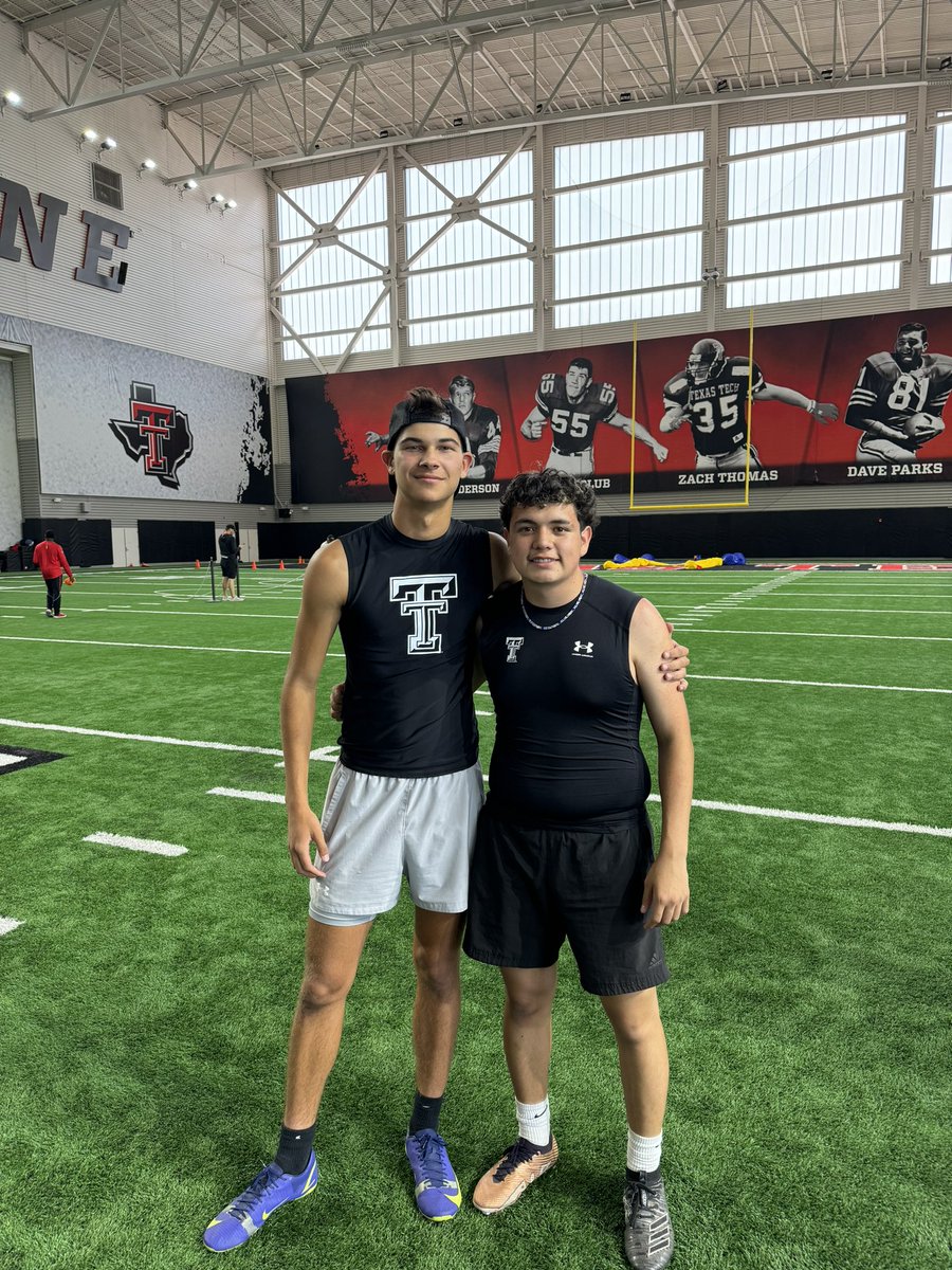 matt_dakicker's tweet photo. Had a great experience at Texas Tech today. Thank you @CoachKennyPerry @CoachSchov 
@LatrellArmstro7 @FBCoachCummings @WPlainsFB @RecruitTheWest @Chris_Sailer https://t.co/AyRY32Dsgr