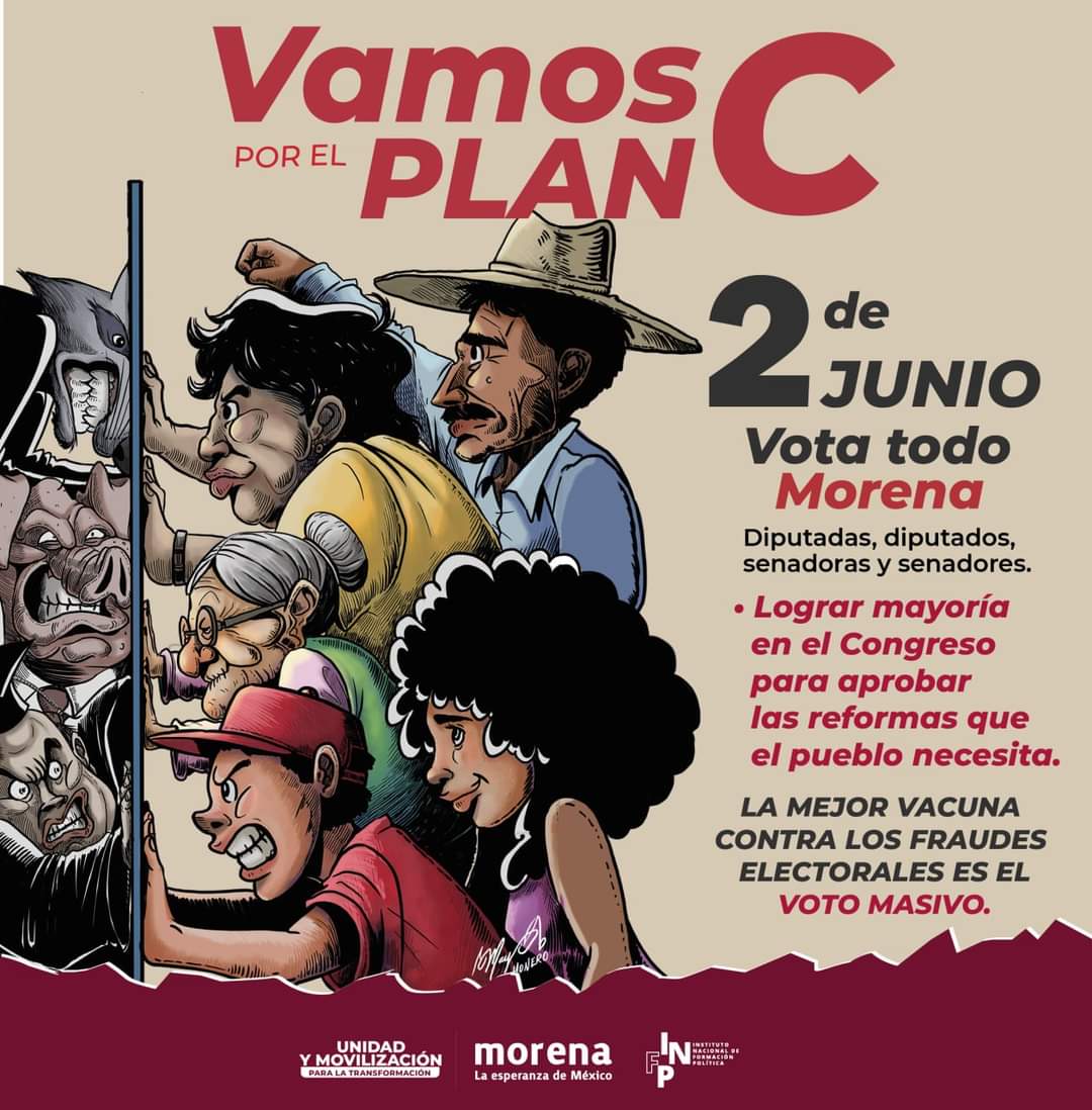 Solo paso a recordarles, este #2DeJunio el #Voto es importante tenemos cuentas pendientes con los #TRAIDORES_A_LA_PATRIA se los advertimos que nos veríamos en las urnas
#VotoMasivoPorMorena
#VotoMasivoPorClaudia 
#PlanC_EsElObjetivo
#NiUnVotoAlPRIPANPRDMC 
#JuntosHacemosHistoria