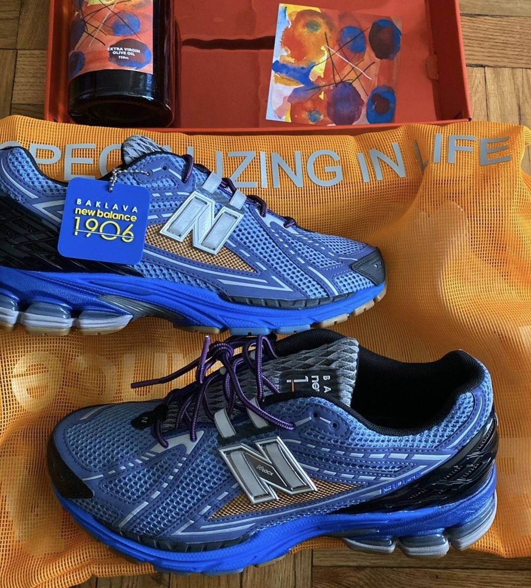Ovrnundr's tweet photo. Action Bronson x New Balance 1906R “Medusa Azul” expected to release June 2024 for $170 https://t.co/QFwflqKOpr