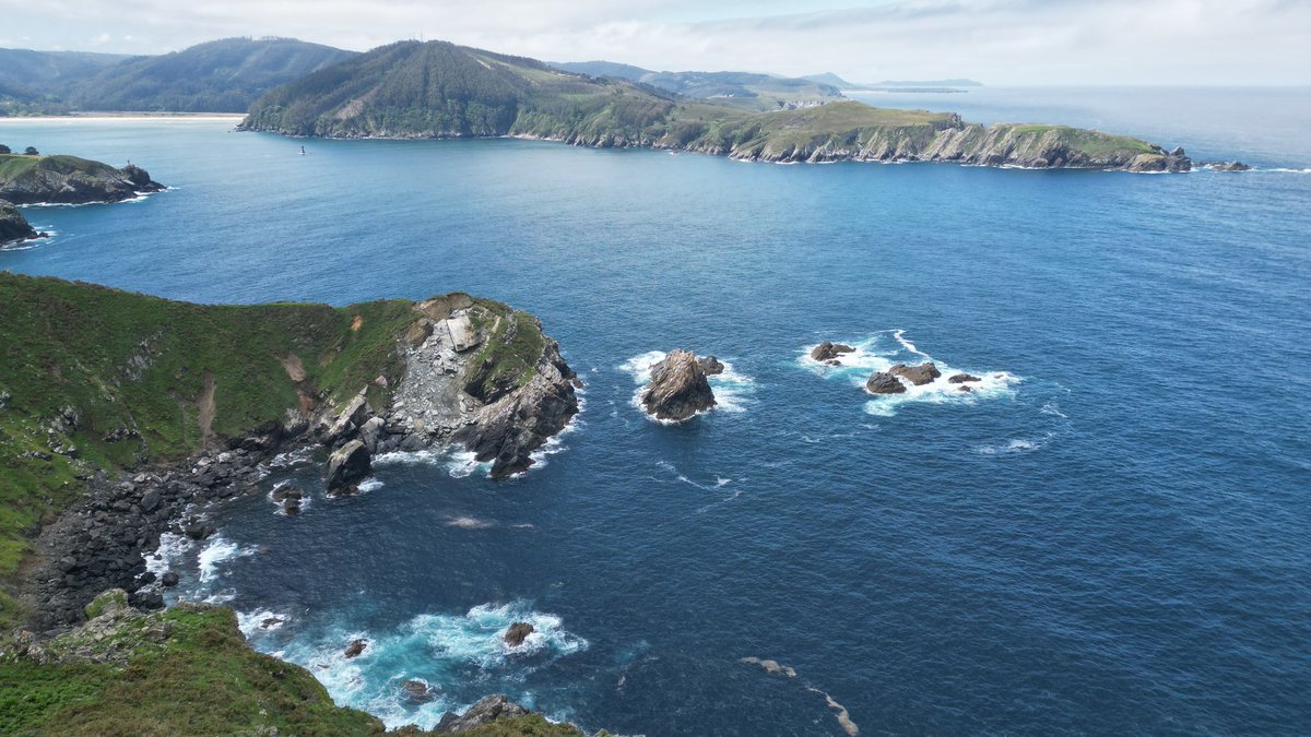 Entrada a la Ría de Cedeira....desde las alturas