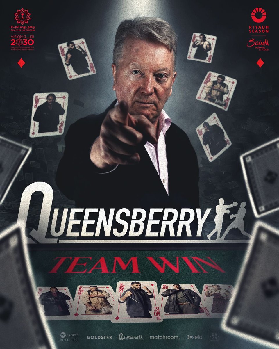 Queensberry's tweet photo. 🔟-0️⃣ The score is Settled 

#QueensberryvsMatchroom https://t.co/nIMHCkfpNF