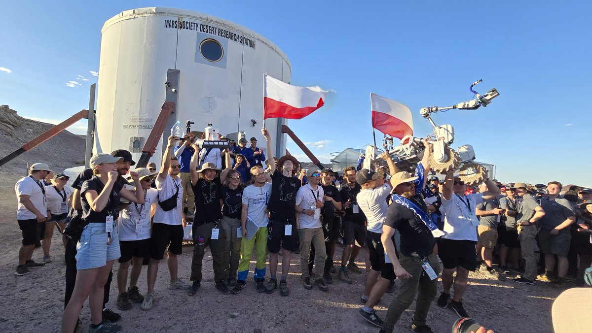 Congratulations to our URC2024 Podium!
1. AGH Space Systems - 392.76
2. Team Mountaineers - 391.80
3. BYU Mars Rover - 374.24