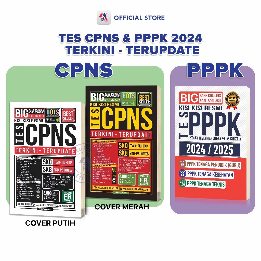 cheerfullbreeze's tweet photo. Buku CPNS dan PPPK 2024 2025 Best Seller Untuk Umum ( Pendidik, Kesehatan, Teknis ) : Big Drilling Kisi Kisi Resmi Tes CPNS Terkini Terupdate Fr Berdasarkan Kepmenpan RB No 651

1. Buku Tes CPNS 2024 Untuk Umum Kisi Kisi Resmi Hots Terkini Terupdate
Daftar Isi :
- Bagian 1 Pengantar Tes CPNS
- Bagian 2 Tes Wawasan Kebangsaan
- Bagian 3 Tes Intelegensia Umum
- Bagian 4 Tes Karakteristik Pribadi
- Bagian 5 Paket Tryout

2. TES PPPK 2024/2025
Deskripsi Produk :
78 Paket Soal PPPK Tenaga PENDIDIK (Guru)
22 Paket Soal PPPK Tenaga KESEHATAN
126 Paket Soal PPPK Tenaga TEKNIS
Bonus aplikasi TOEFL

🏷️ Rp120.000-Rp123.250
⭐️ 4,8
🖇️ https://t.co/3viX5xJurE