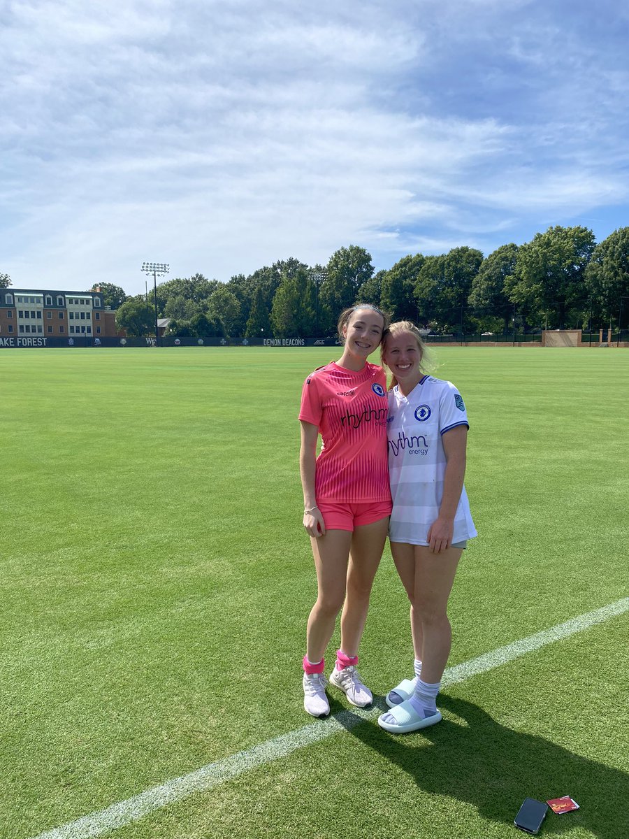 <a href="/WakeWSoccer/">Wake Women's Soccer</a> Beautiful campus and facilities, had a great time visiting with <a href="/claire_j08/">Claire Johnson</a>