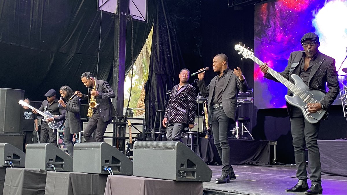 Babyface at the 2024 Newport Beach Jazz Festival.