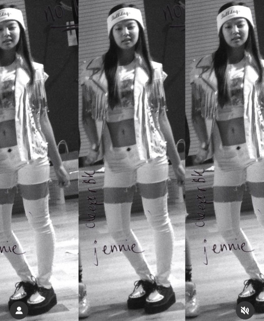 jenniekimcl's tweet photo. pre debut Jennie wearing custom made pieces by creé 😭 https://t.co/Yh7omCuAhw