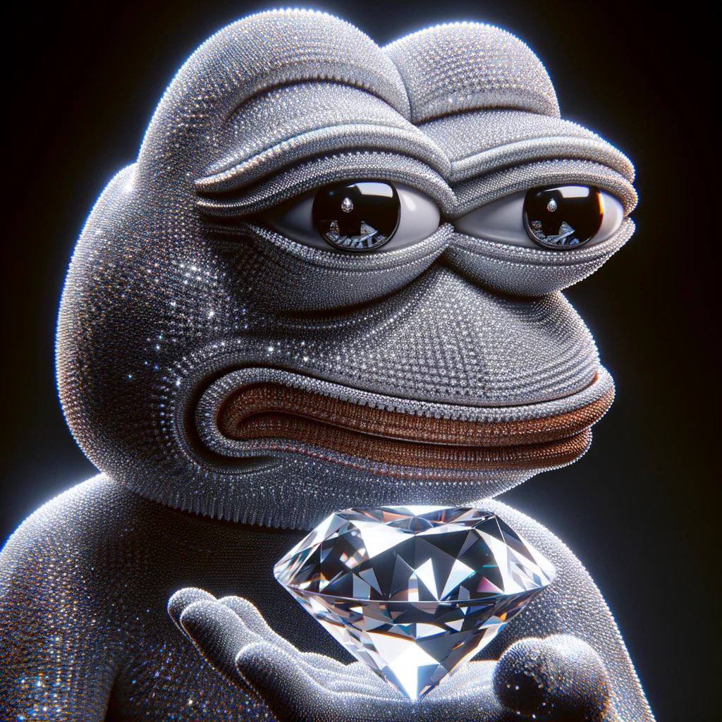 Tysoncryptoo's tweet photo. @wallstreetbets We are running PEPE DIAMOND to the MOON! 💎🚀

21Dt6Ne2tQ8wQ5j6G2zahtF1tskJqRmtSaaSwXjyBJVz @PepeDiamondSola https://t.co/Yy0kYlhcej
