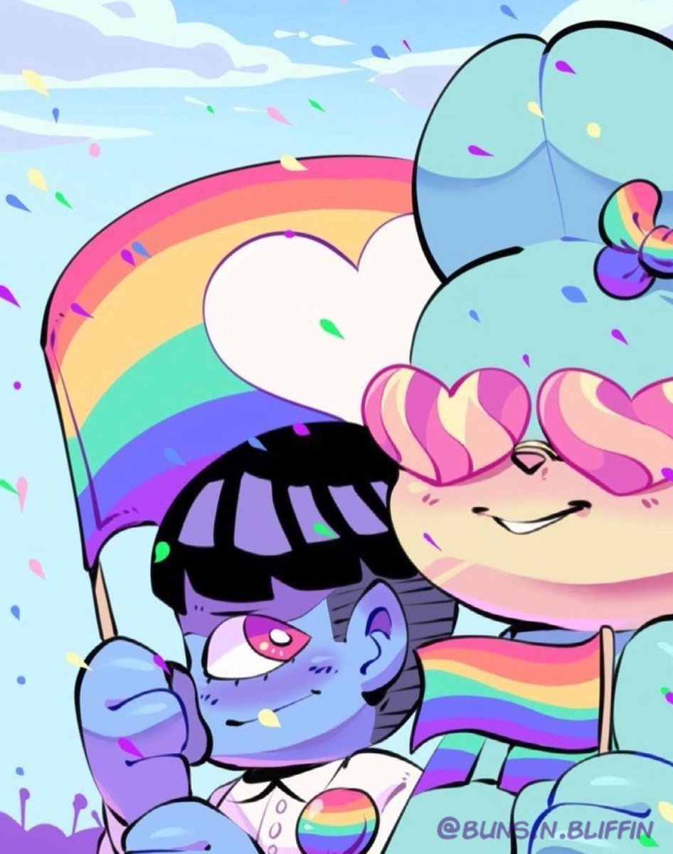 suplexityyy's tweet photo. Happy Pride Month 2024 from Buns n’ Bliffin! 🏳️‍🌈
Don’t be afraid to express who you are! Let’s be kind, show love and acceptance for one another not just this month but all year long! 

#pride #pridemonth #pridemonth2024 #lgbtq🌈 #lgbtqcommunity #bunsnbliffin🍓 https://t.co/OBY4BfTD62