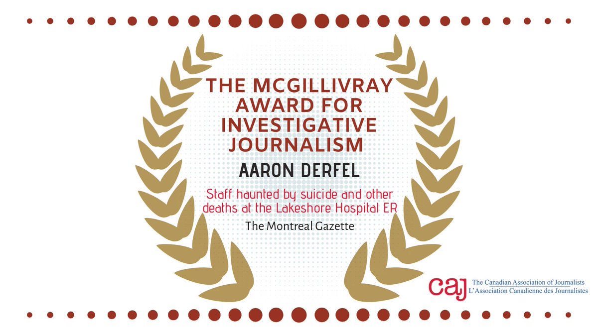 Canadian Association of Journalists tweet media