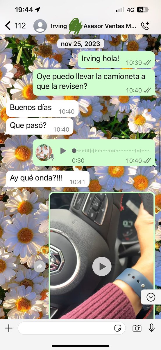 alececcopieri's tweet photo. Eran las 10am y mi camioneta que apenas tenía 18horas no podía sacarla de mi cochera, me
Comuniqué con el asesor que me la vendió, y me pidió que la llevaraa la agencia, hacía un ruido horrible al avanzar (anexo video) y fue el inicio de mis visitas recurrentes a “revisión” https://t.co/dJFNOiLZwG