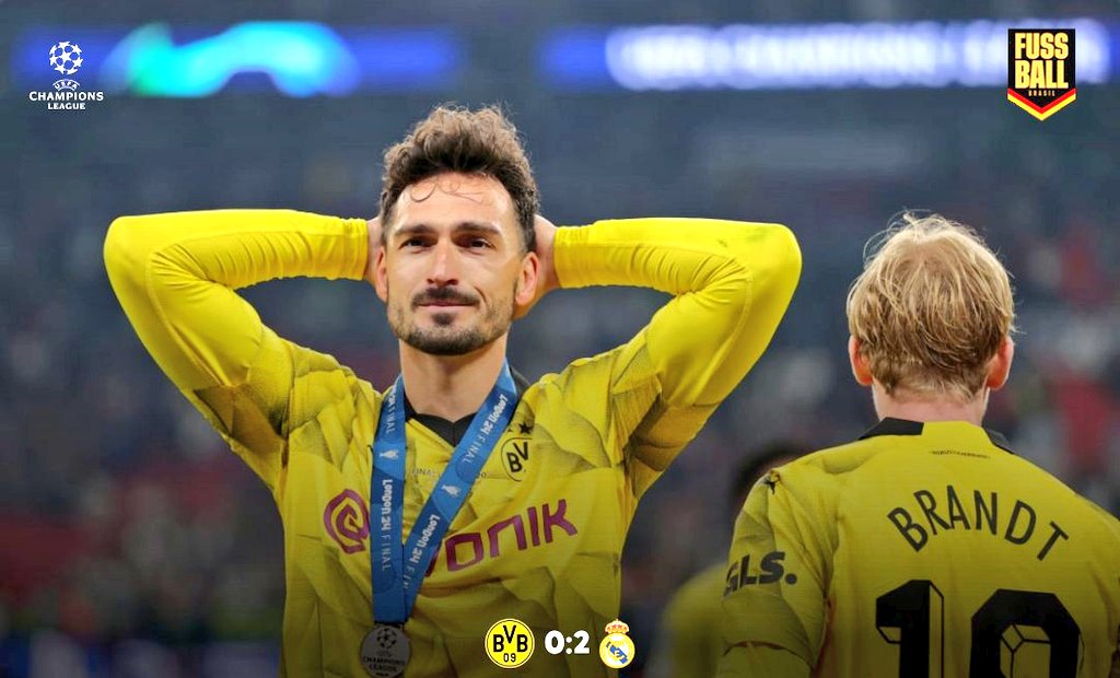 faccaodortmund's tweet photo. É triste? É. É vergonhoso? Talvez. Mas eu nunca vou deixar de te amar, Borussia Dortmund.

Só quem é torcedor de verdade sabe o peso dessa final, e o peso de ver o Marco indo embora. Mas independente de momento ou de jogador, eu sempre serei da instituição Borussia Dortmund. 🙏🏼💛 https://t.co/ybqfKO0In3