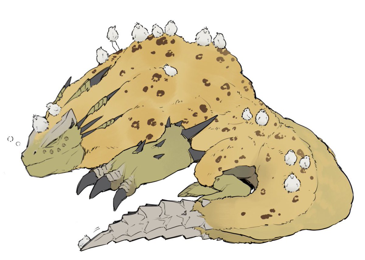 taneimo_drop's tweet image. ロアルドロスとフワフワクイナ