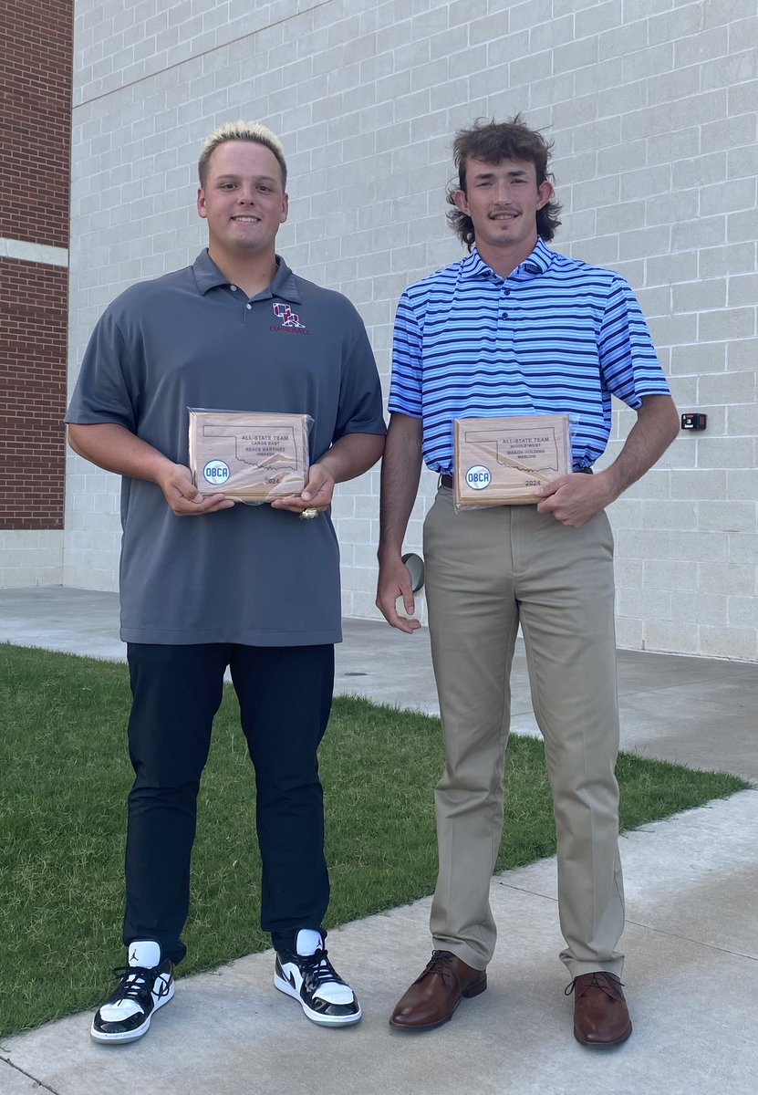 Congrats to these dudes. Well Deserved.
OBCA All Staters 2024.