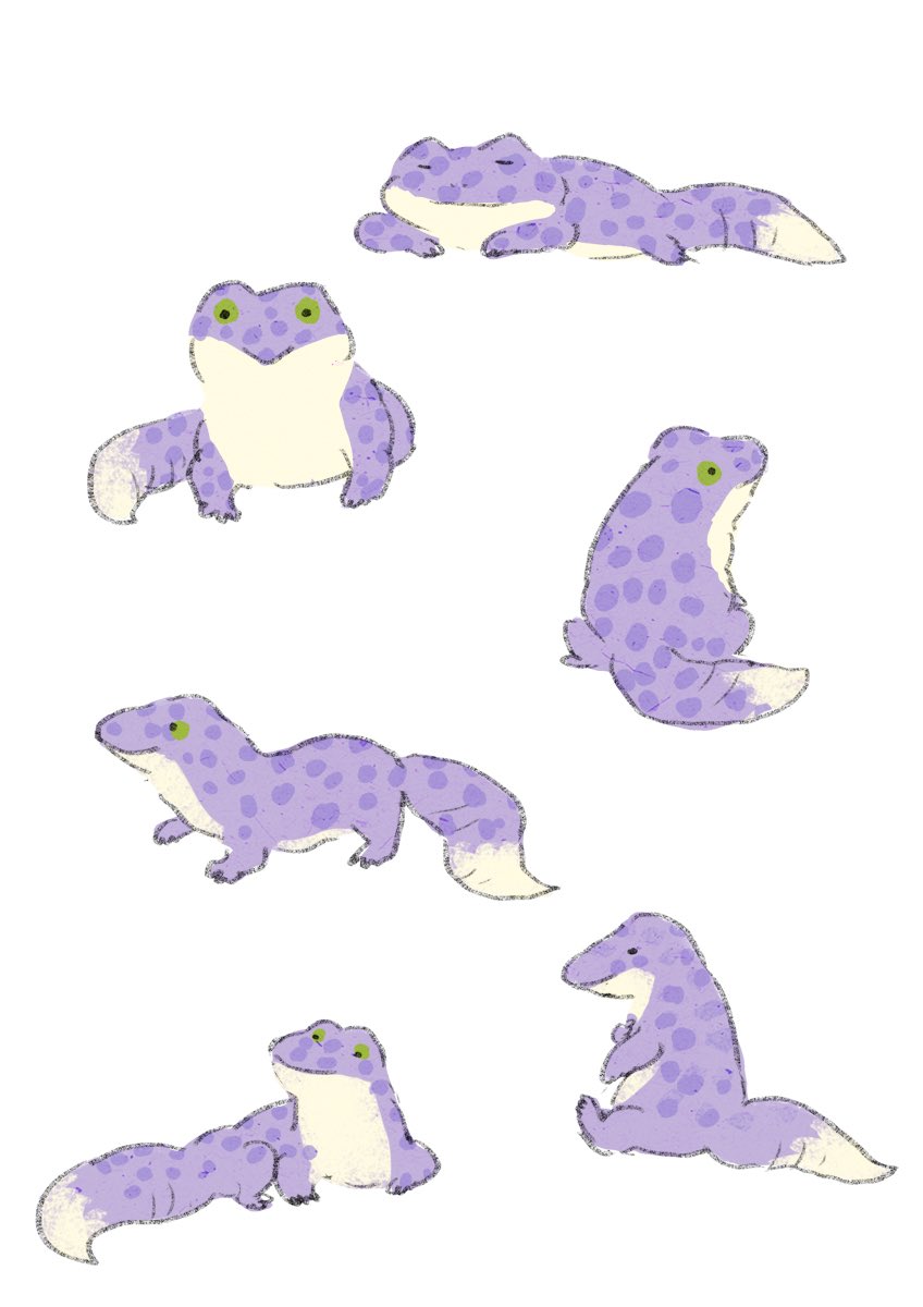 「#もっと広がれ紫の魅力芸術展 」|ももろ　4／20発売絵本「パンダのパクパクきせつのごはん」のイラスト