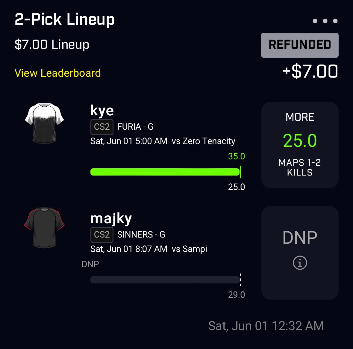 WearyPicks's tweet photo. Oh. Wow?
Run it back tonight
#cs2 #cs2bets #csgobets #prizepicks https://t.co/bQVBajie8J