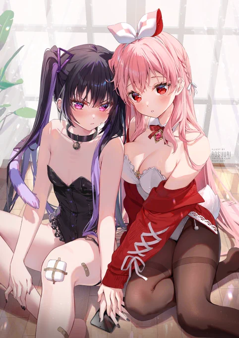 白いウサギ&amp;チェシャ猫の日常まとめ(0/9) 