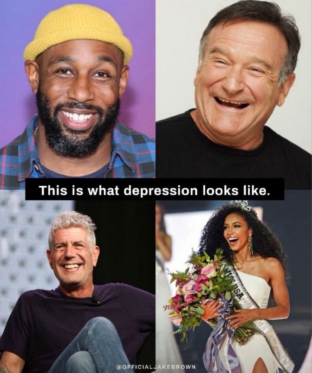 orlando_lsm's tweet photo. “People don’t fake depression. They fake happiness.” And when the world forgets that, we risk losing some of the greatest, most talented, strongest, most loved people we have. Help me fight that. Please. https://t.co/DsuzL24WlC