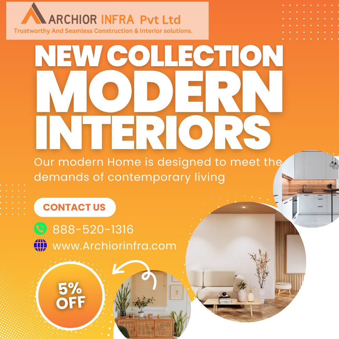 Archiorinfra's tweet photo. Hassle Free Dream Home Interiors 🏡
#modularinteriors #modularkitchendesigns https://t.co/V7UIjtojmX