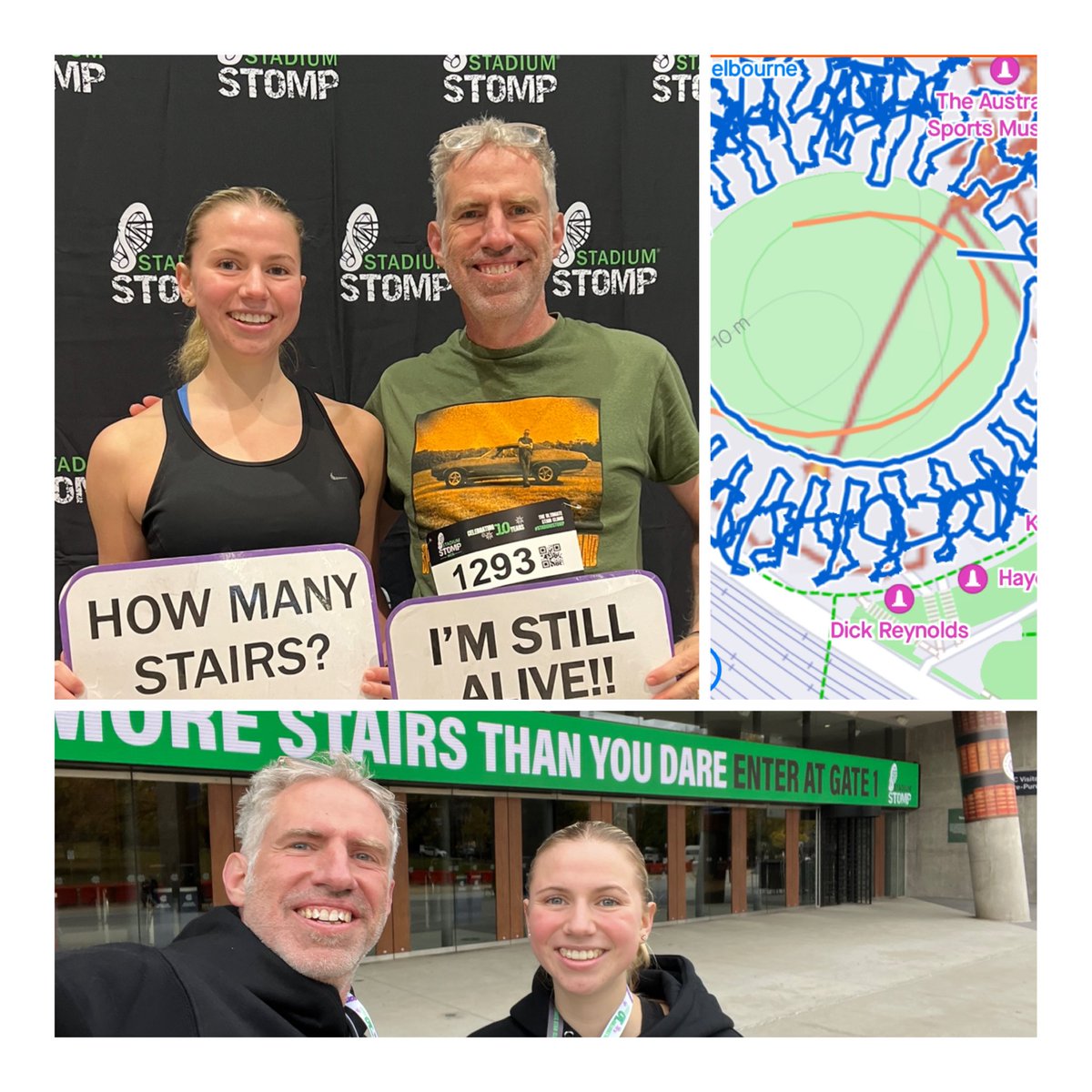 Gecks69's tweet image. Exhilarating experience  @MCG Stadium Stomp! 🏃🏼 🏃‍♀️ 🏟️ Great music. Themed waves! 🎶 7300 steps all around the ‘G! Extremely well run event. Celebrating 10 years &amp;amp; supporting Monash Children’s Hospital. Funds raised help pediatric Kidney Health patients &amp;amp; their families 👨‍👩‍👦 🍎 🏥