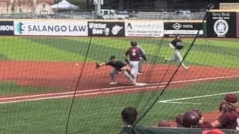 Out. Nice call.  <a href="/BadSportsRefs/">Bad Sports Refs</a>