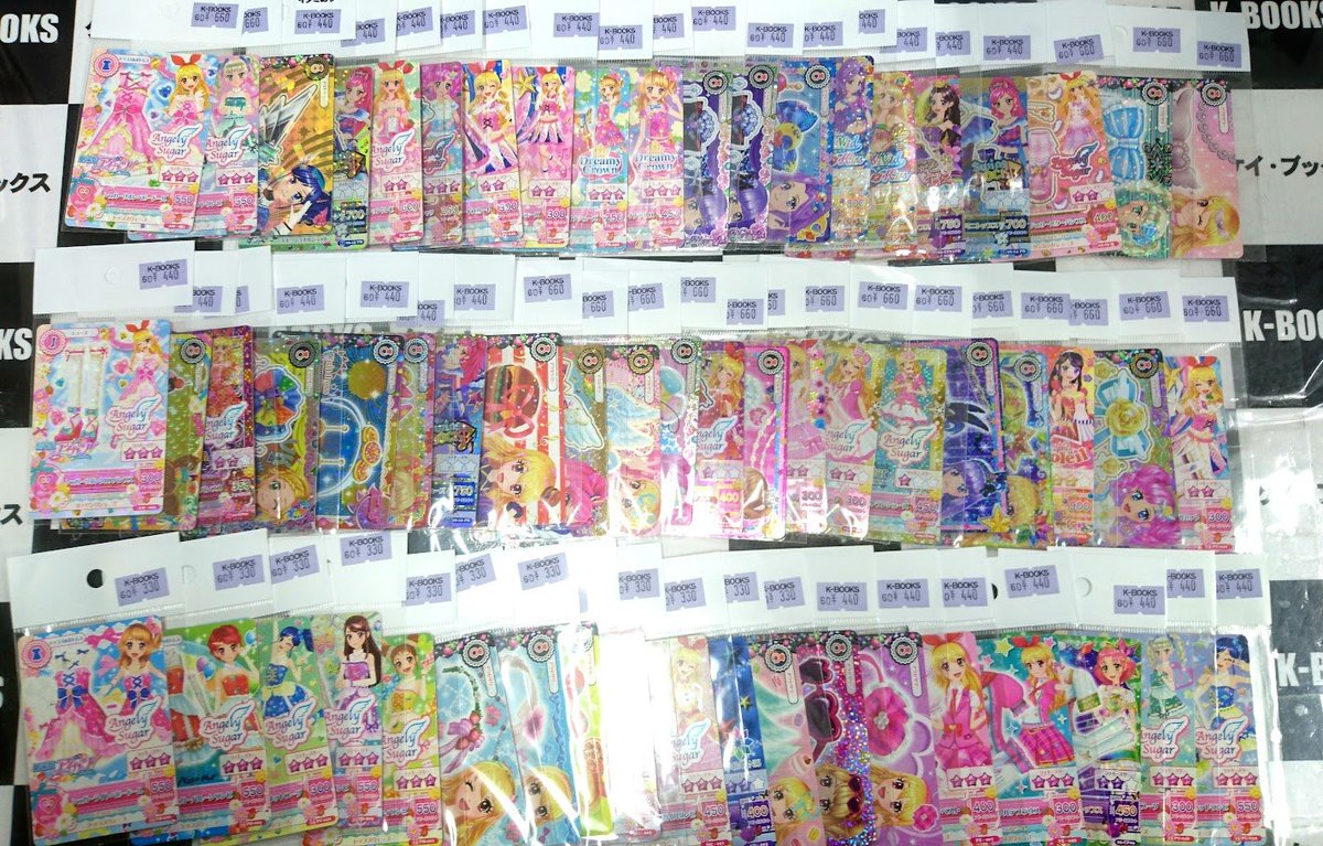 入荷情報】 アイカツ！ データカードダス 限定プロモを中心に約800枚