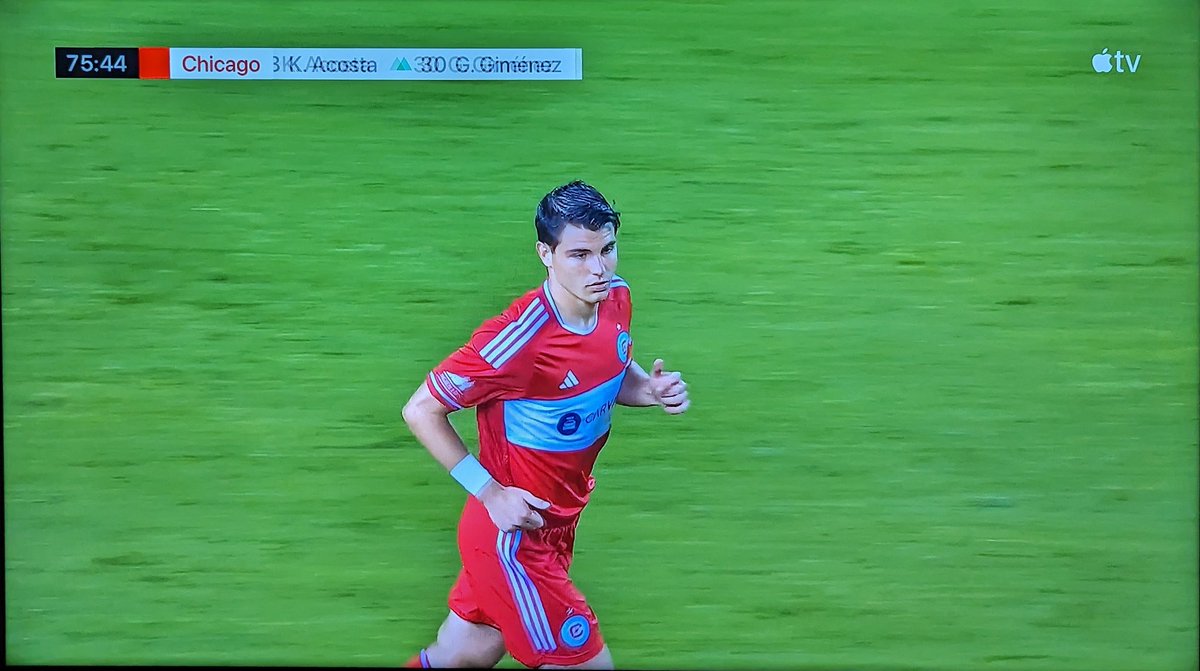 Austindmeyer's tweet image. No way Koutsias actually tucked his shirt back in and #cf97 is in the lead