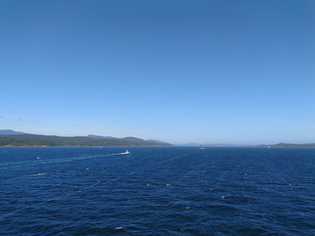 Taking the @BCFerries, it is like upon the sea of a walk.