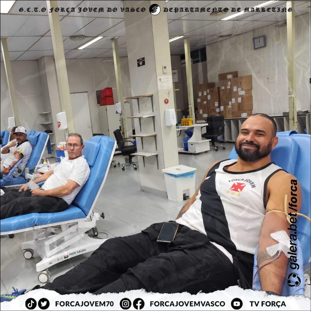 Hoje estivemos no HEMORIO doando sangue num ato de solidariedade com o intuito de apenas ajudar a quem precisa. 

Doe sangue e ajude a salvar vidas. Nossas atitudes podem promover mudanças significativas na sociedade.

Nossa Força produz solidariedade.