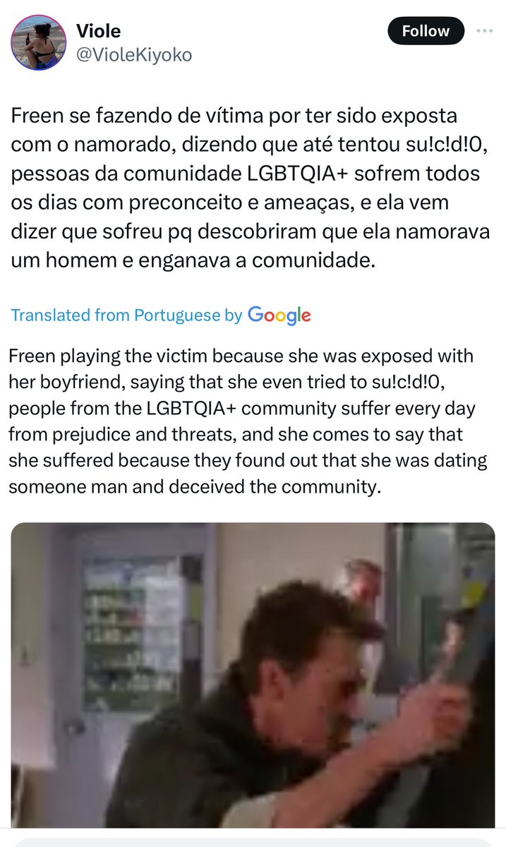 habi_becmon's tweet photo. SS with translation for emphasis.
A straight asking for sympathy on Pride Month. Your career took a hit we get it. now make your cult understand that Becky shouldnt be dragged down with your filth.
#RESPECTFREENSENG https://t.co/qdLS2ja7FU