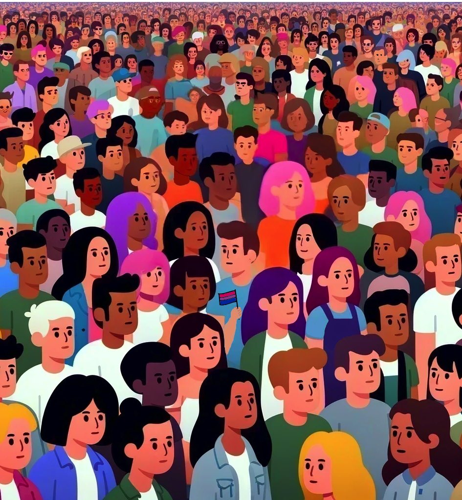 studman8's tweet photo. We are all navigating through the sea of people together. We are on the same level—together. 
We all carry our own flag, whatever that may be. Some people notice, some don’t. Most people don’t care, while some do.

#pride #bisexual #bi #lgbtq https://t.co/736lFk6car